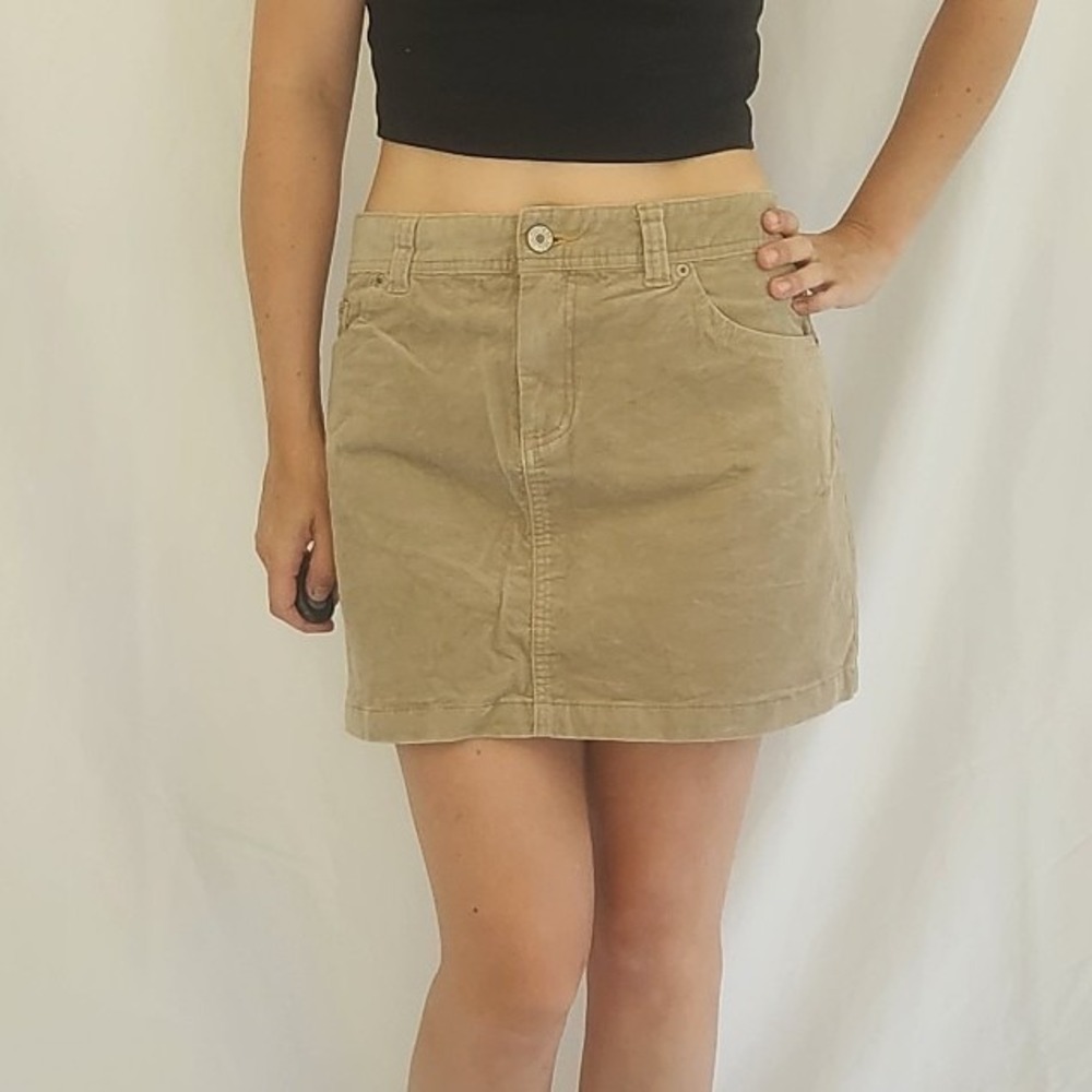 Y2K‎ Corduroy Mini Skirt